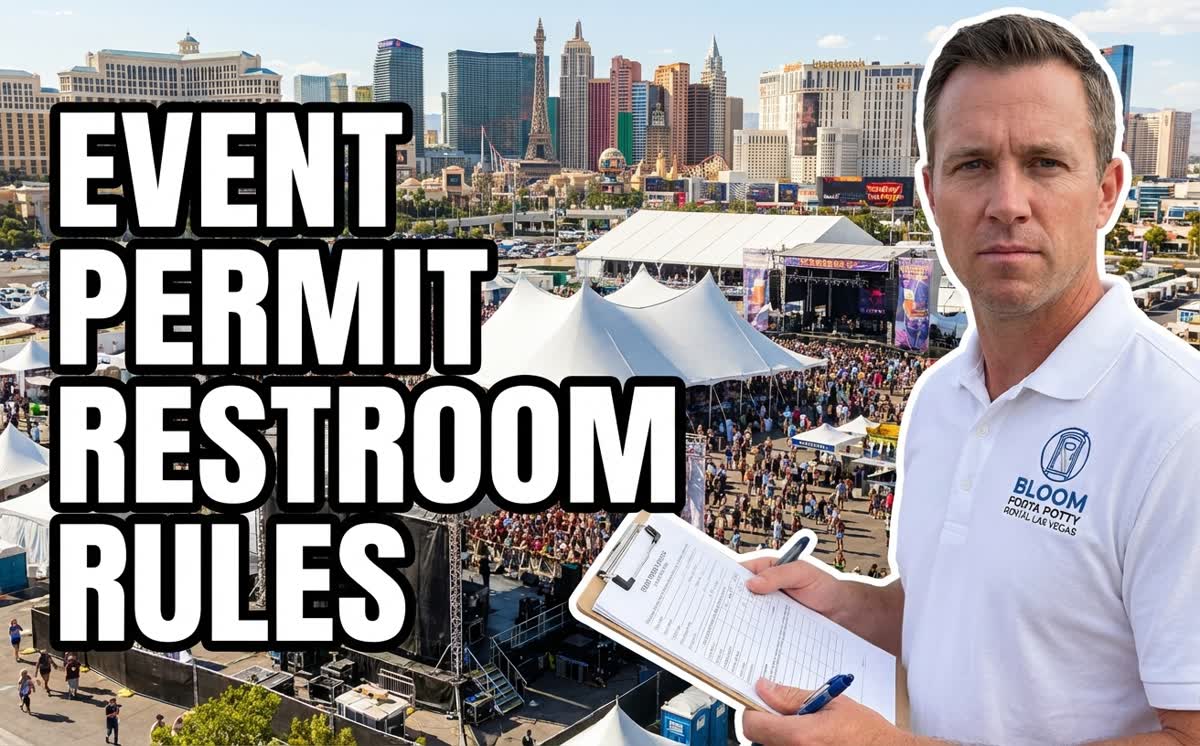 Clark County special event portable restroom requirements