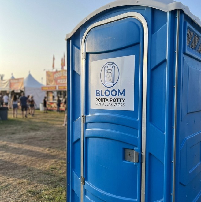 Construction site porta potty Las Vegas