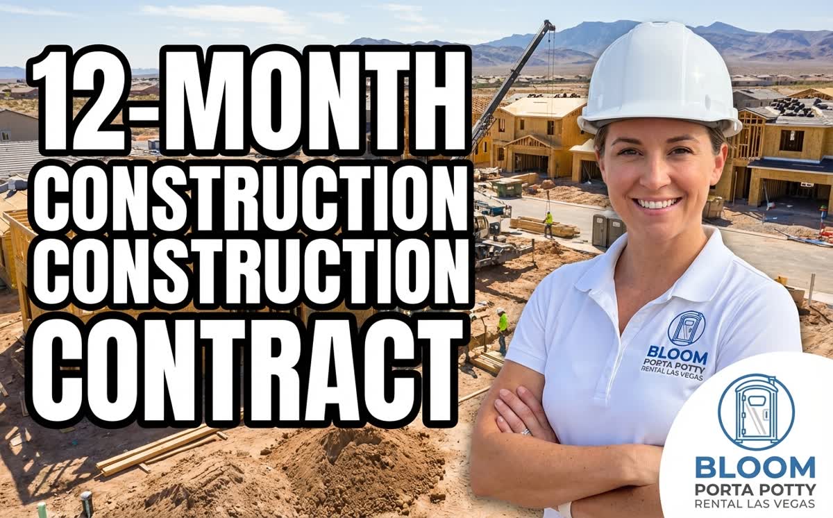 Henderson residential construction porta potty contract